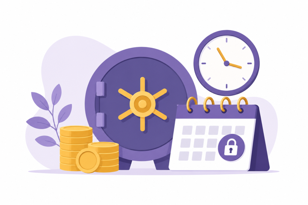Zakat on retirement 
accounts and 401k pension calculation illustration