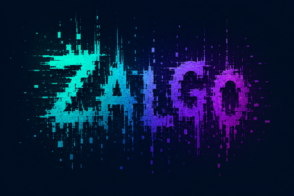 Zalgo text generator illustration showing glitched distorted letters